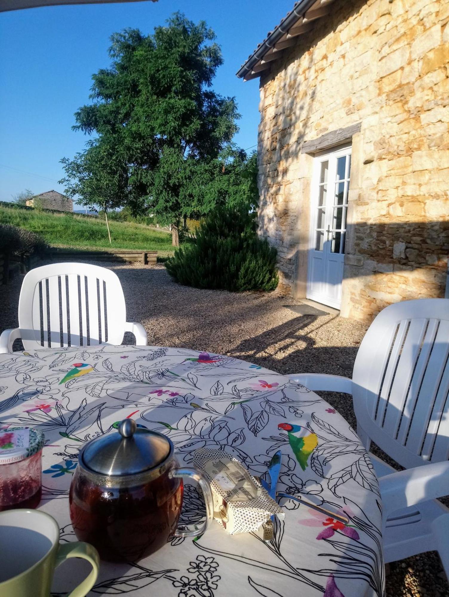 Une Maison De Campagne En Bourgogne Du Sud Tournus Exterior foto